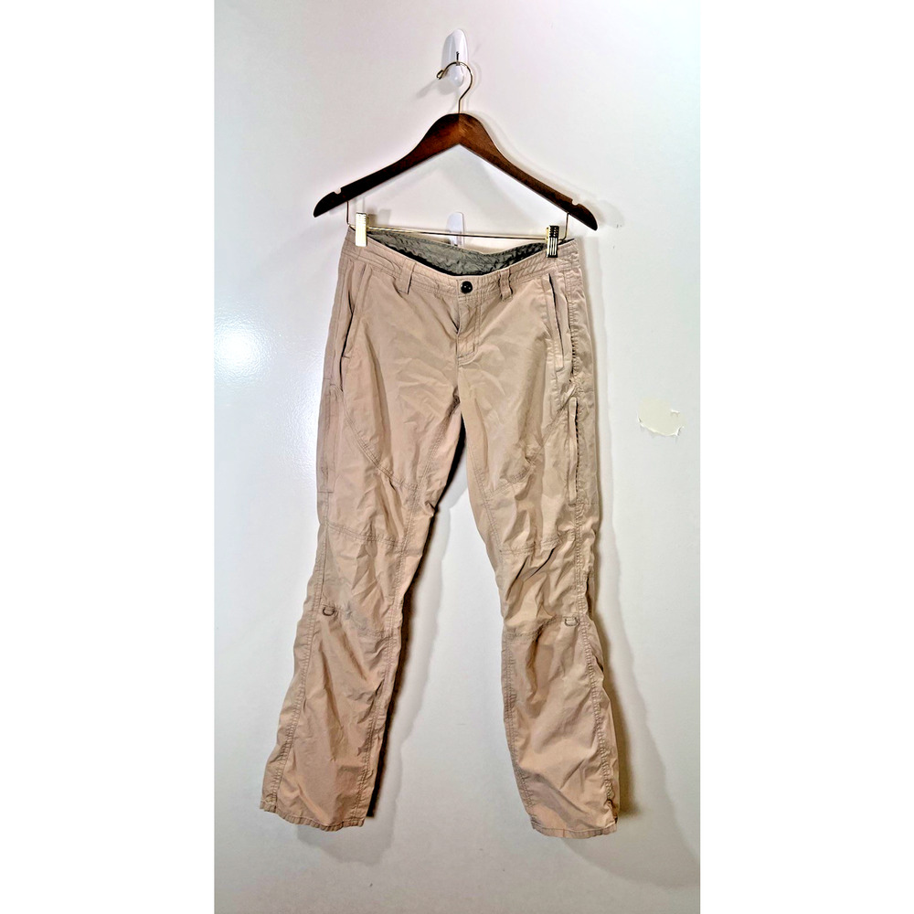 Kuhl Women’s Hiking Pants Size S 6 Beige Gorpcore Active Outdoors Camping Travel